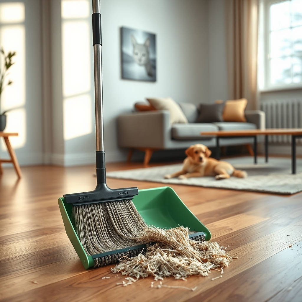 broom dustpan product view