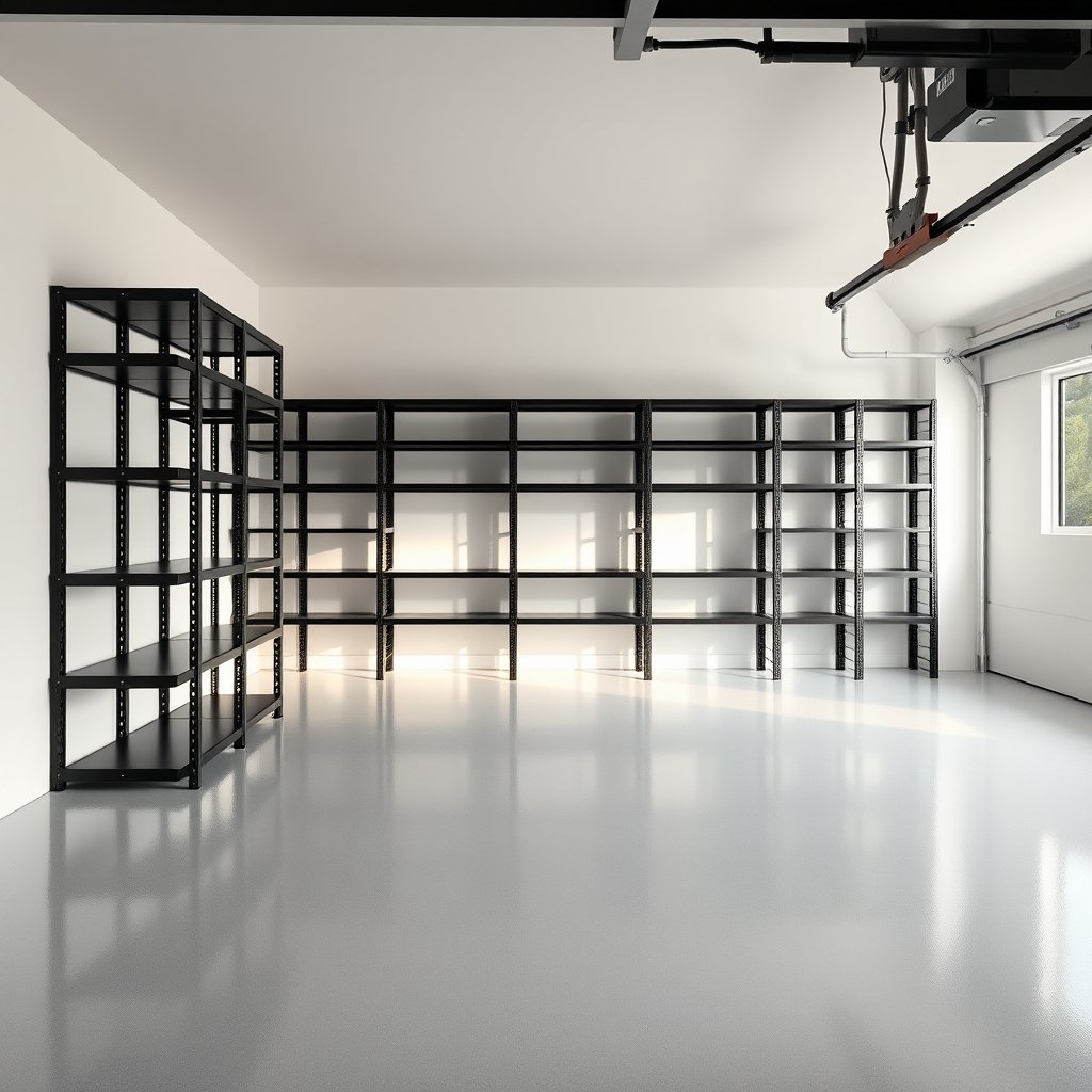 garage shelving product view