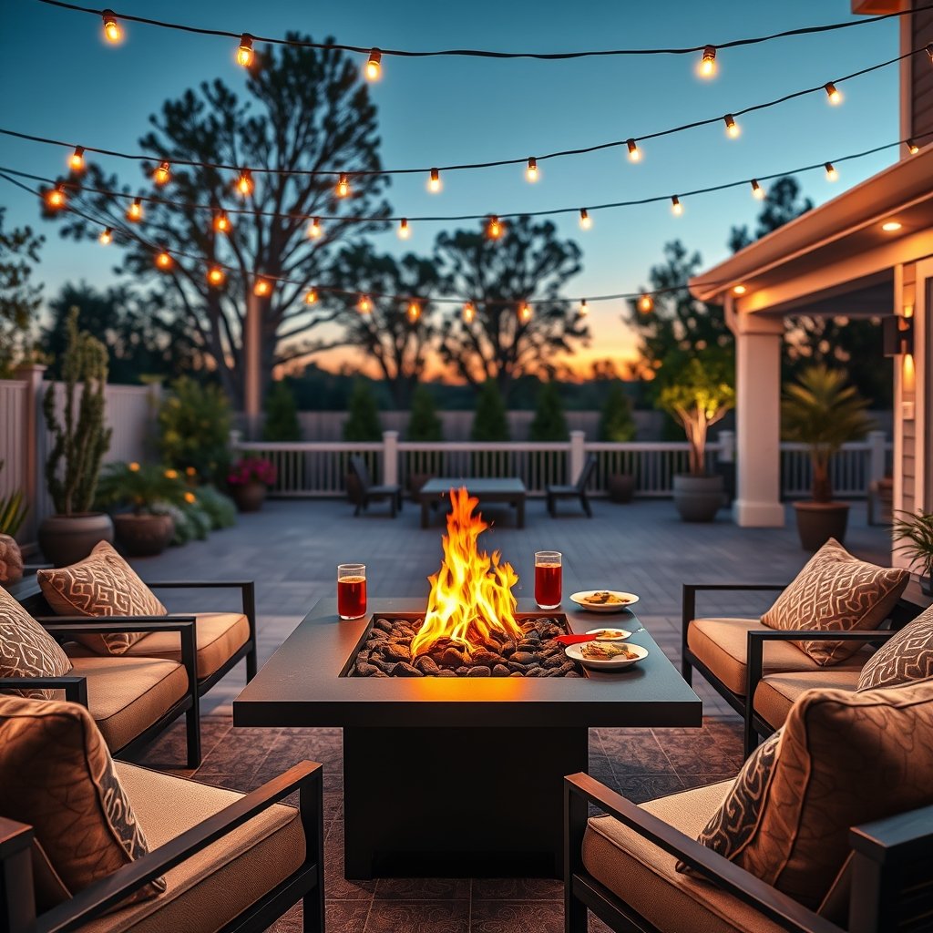 propane firepit product view