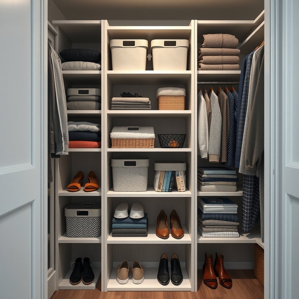 cube organizer in action