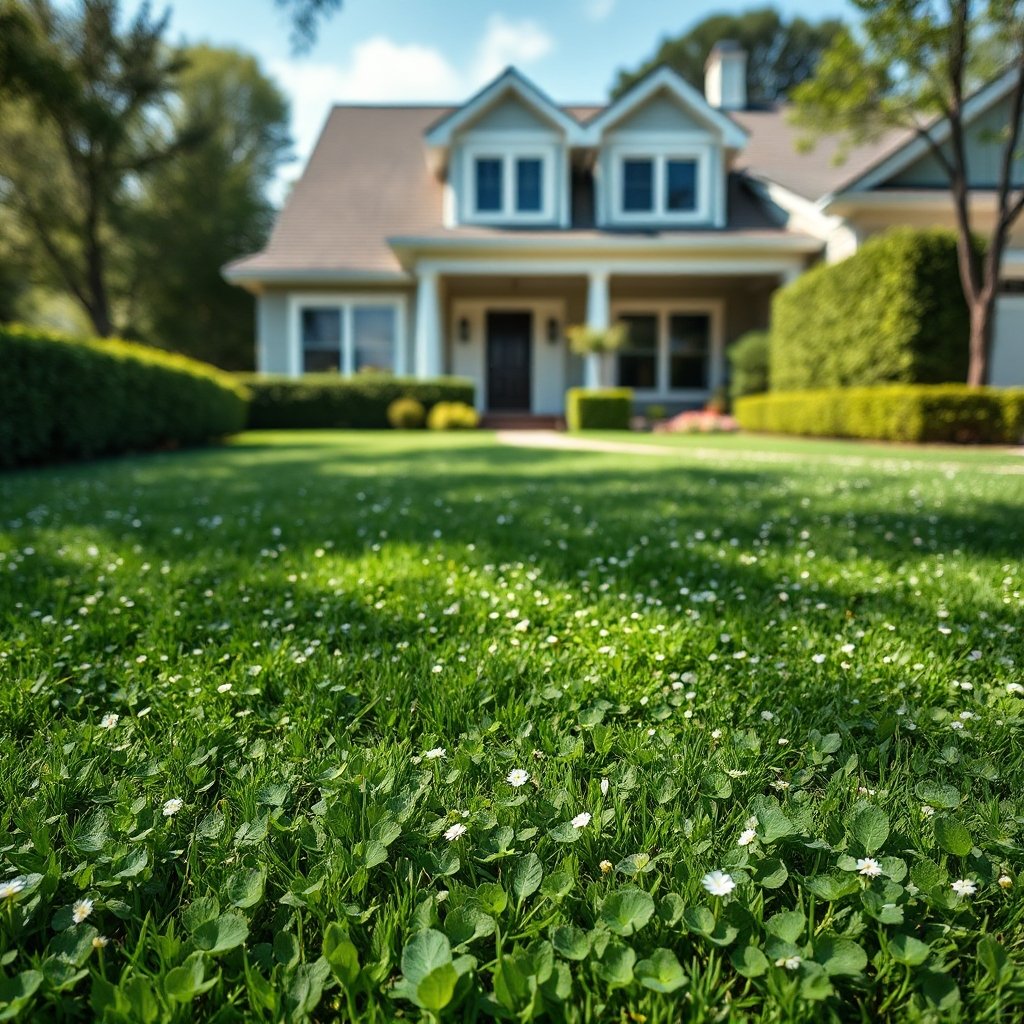 clover lawn - Illustration 1